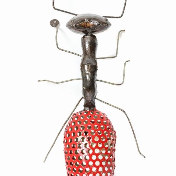 METAL MESH LARGE RED ANT