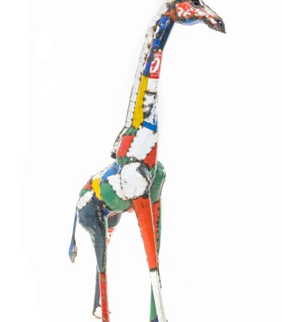 Zimba-Arts METAL COLORFUL 2M GIRAFFE
