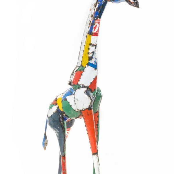 Zimba-Arts METAL COLORFUL 2M GIRAFFE