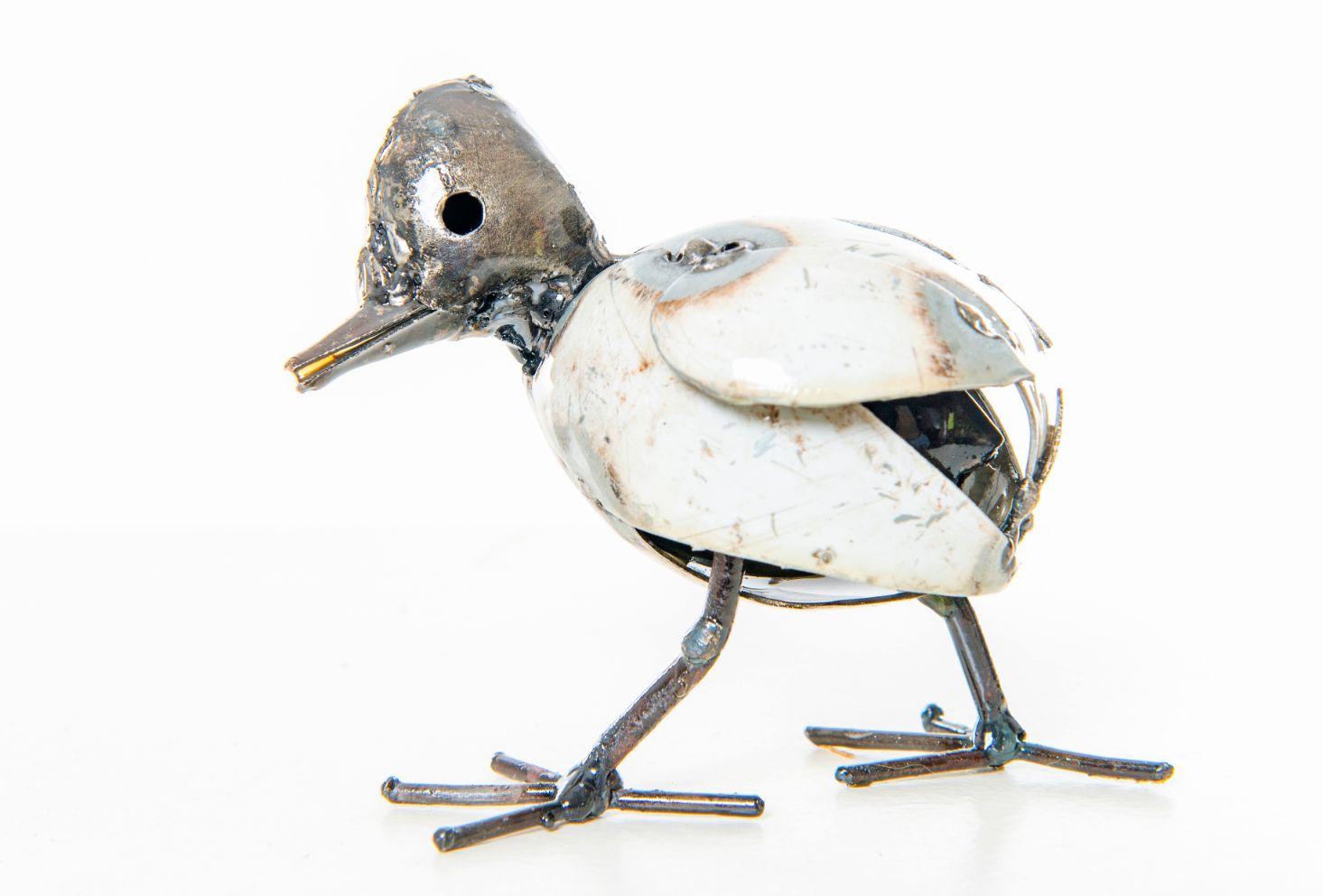METAL WHITE BABY CHICK